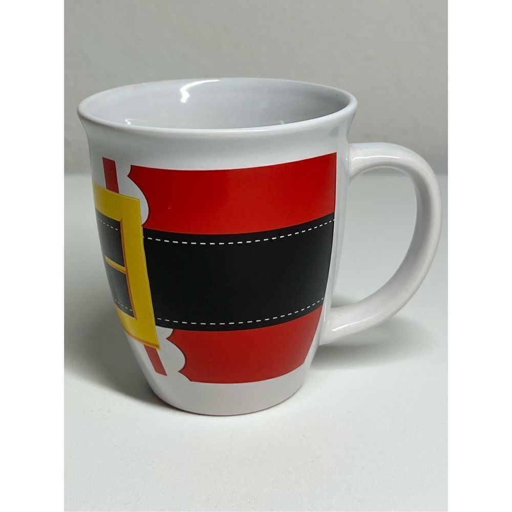 Santa's Belt Ceramic Mug 14 ounce size. - Picture 1 of 5